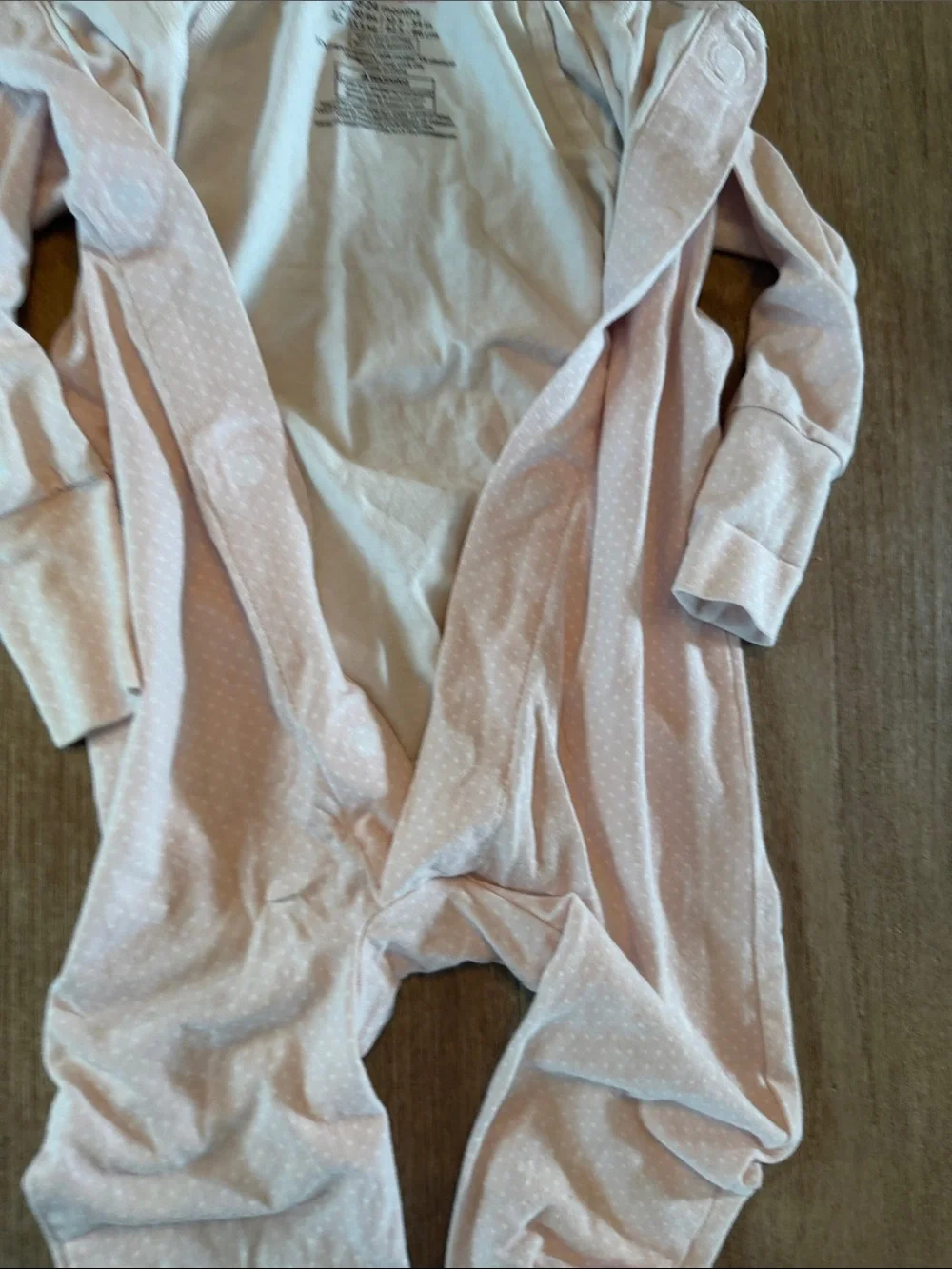 Magnetic Me Light Pink One-Piece Footed Pajama